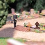 Busch 79933 - H0 - Action-Set: Besuch am Grab